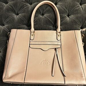 Pink EaseGave large laptop shoulder bag